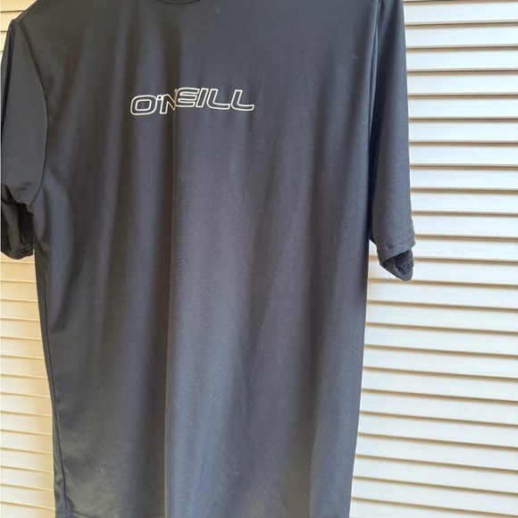 Men’s O'Neill Black Short Sleeve Tee Classic Crew Neck XL SLIM Swirt - Picture 2 of 9